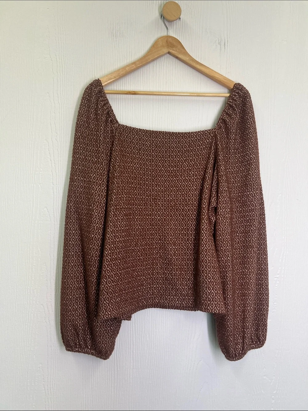 Madewell jacquard brown